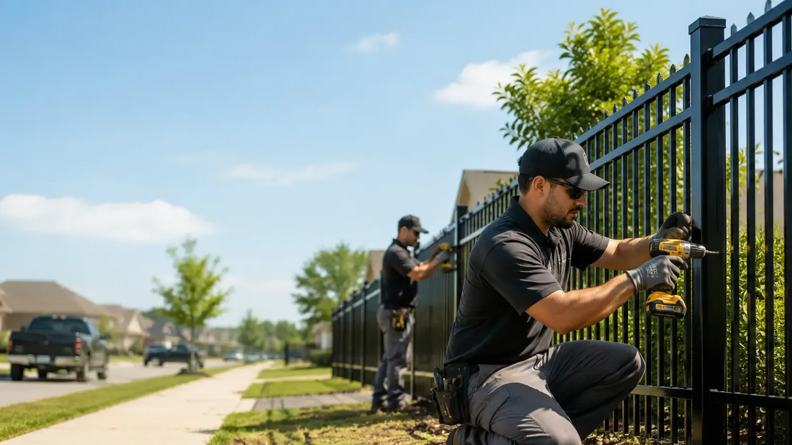 Metal Fence Installation in Larimore, ND
